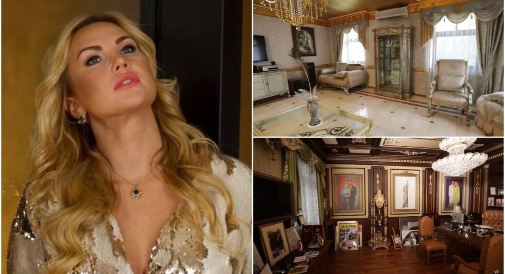 Золото, колони і кришталь з Дубаю: Камалія показала свій палац за 15 мільйонів доларів зсередини 
