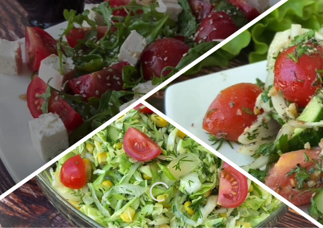 Кулінари дали рецепти найсмачніших та найкорисніших літніх салатів