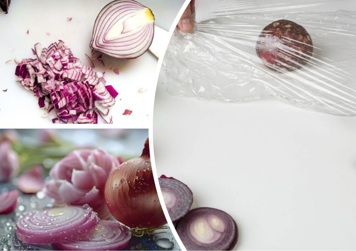 Як зберегти половинку невикористаної цибулини