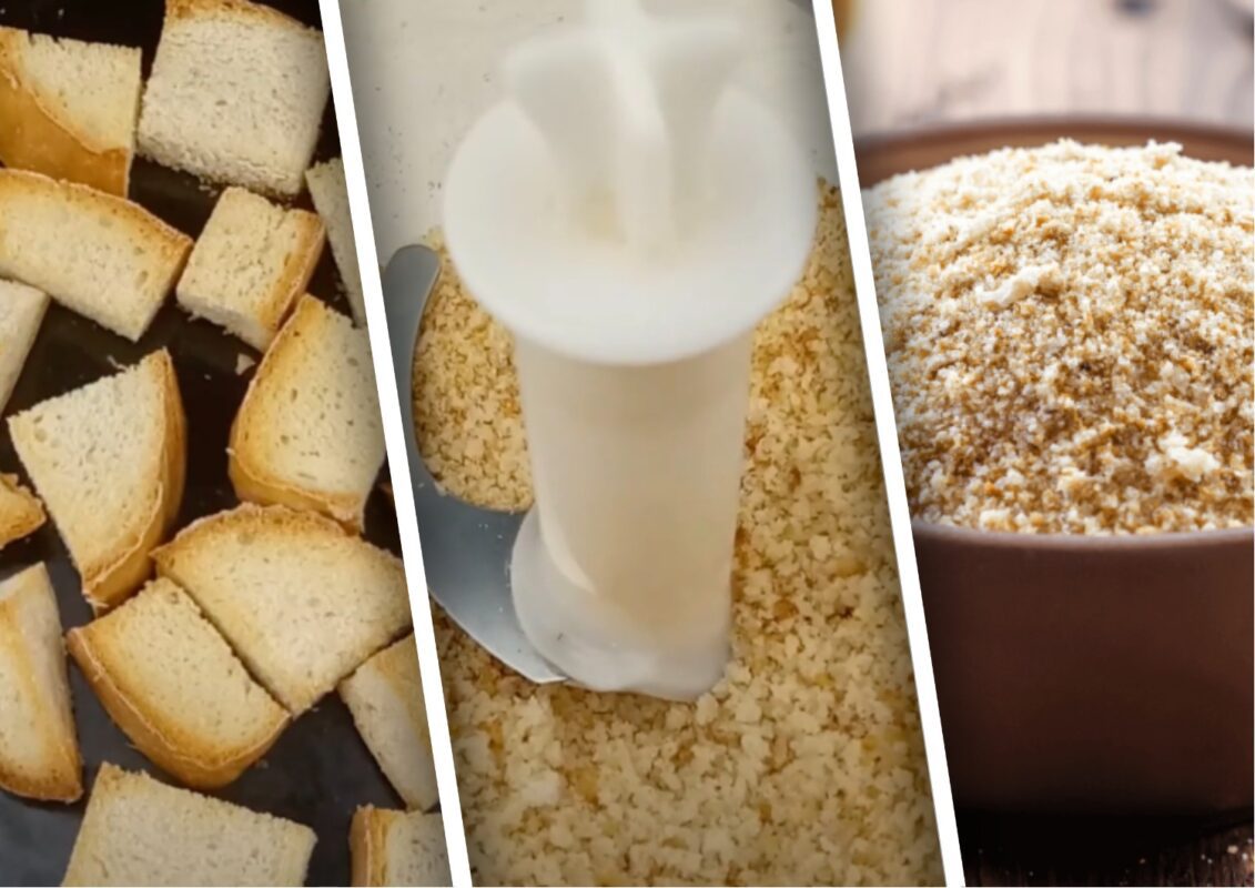 Як зробити панірувальні сухарики вдома