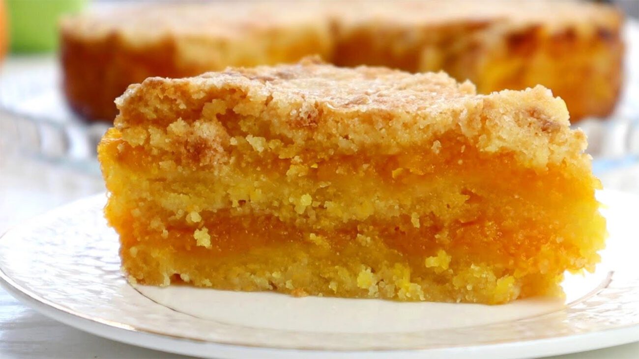 Гарбузовий пиріг, що більше нагадує торт