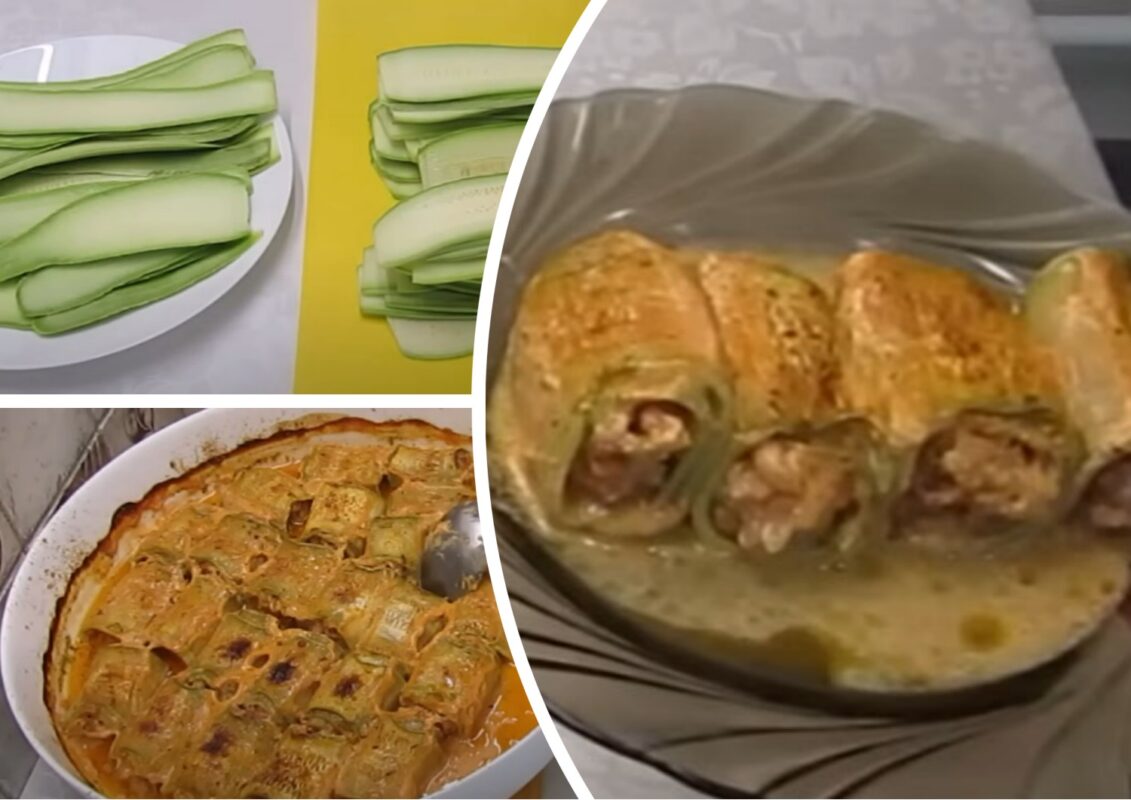 Як приготувати голубці з кабачків