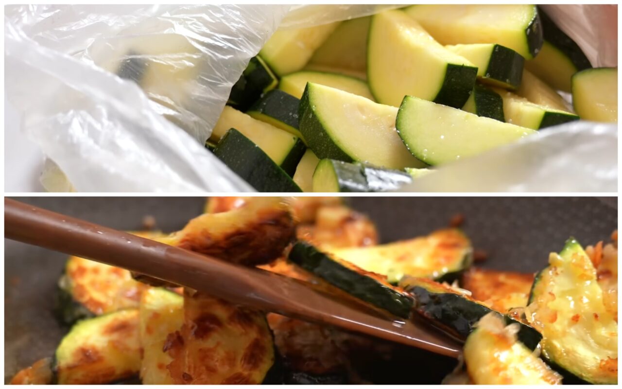 Як швидко підсмажити кабачки у пакеті