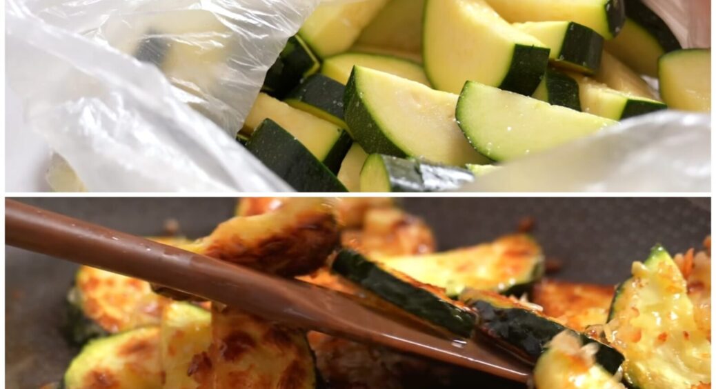 Навіщо кладуть кабачки до пакета? Чернівчанки в курсі, що так посмажити овочі набагато простіше 