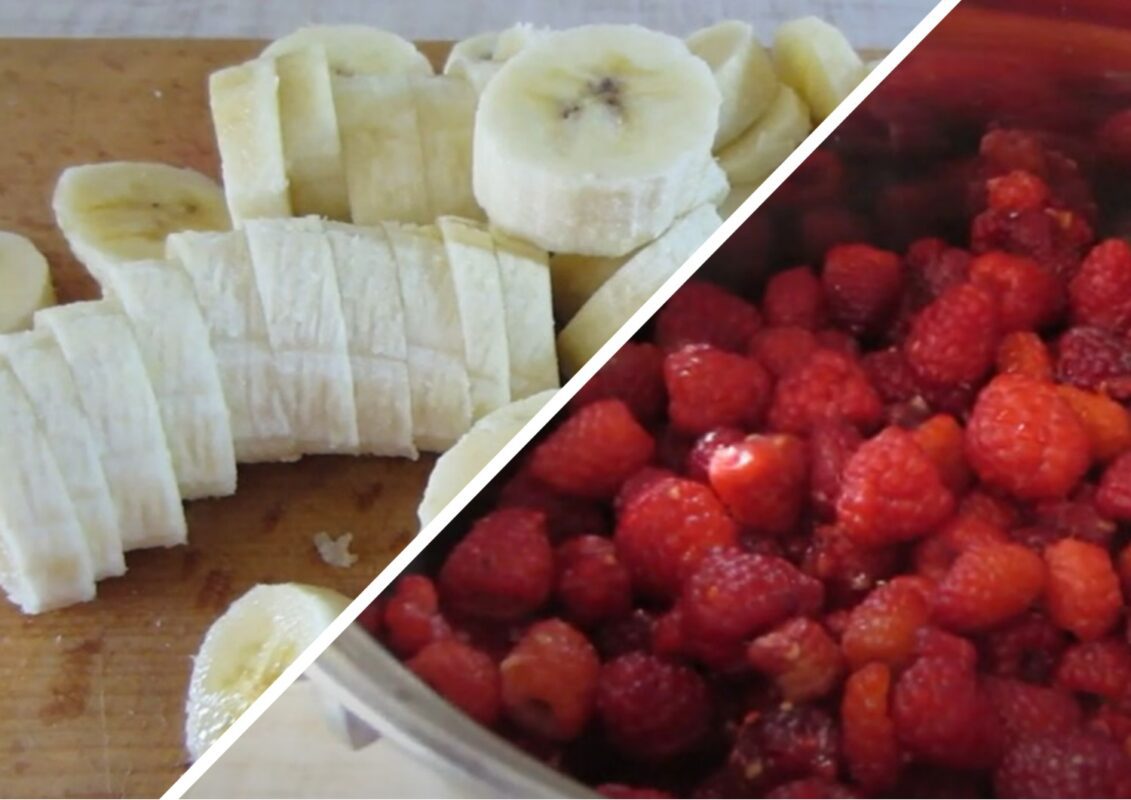 Як приготувати малиново-бананове варення