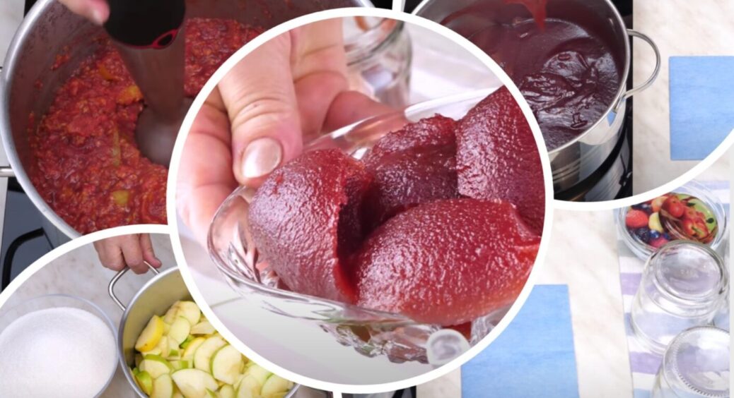 Для пирогів та пиріжків: нова універсальна начинка для випічки – кілька яблук та 2 жмені малини 