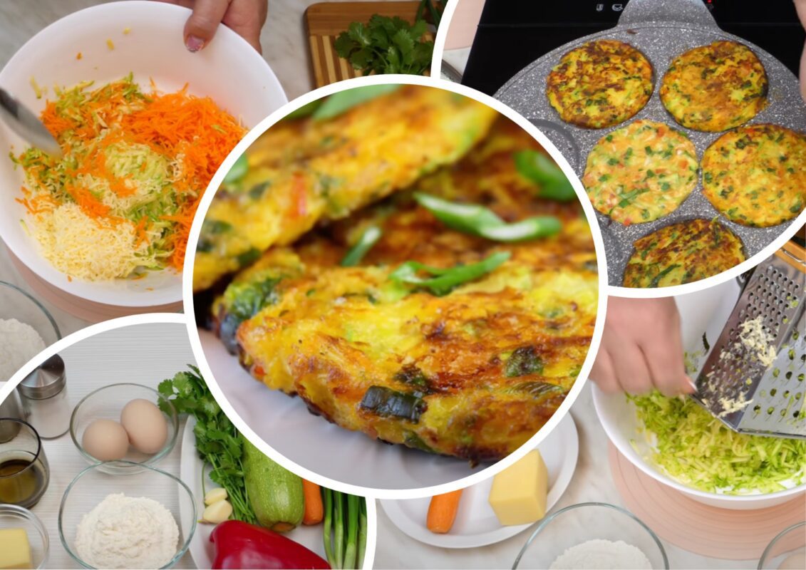 Кулінарка дала рецепт овочевих вітамінних оладок з усього, що є на городі