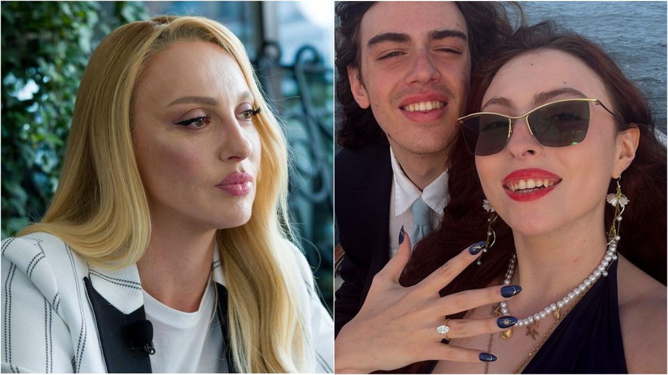 Оля Полякова відреагувала на заручини доньки Маші з іноземцем