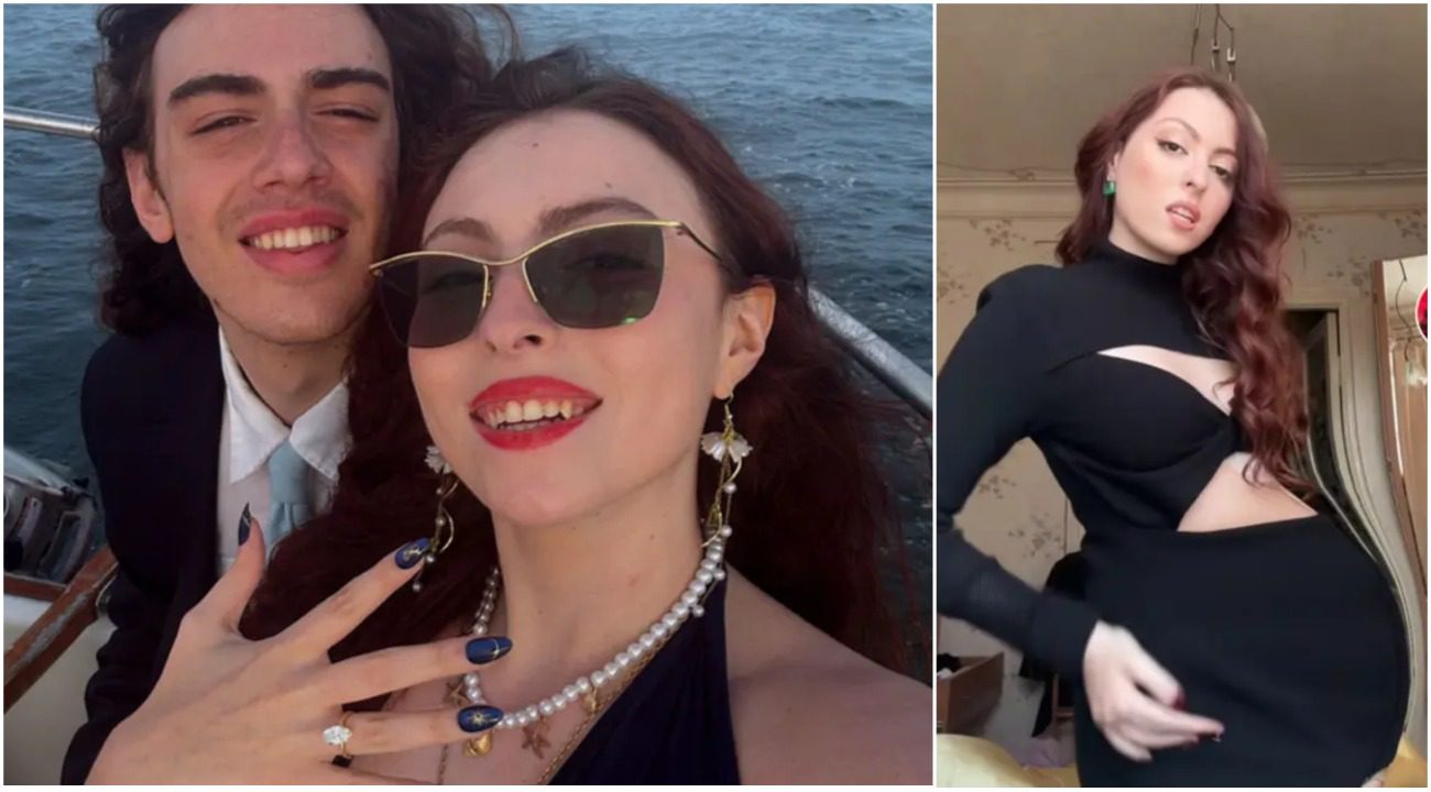 Донька Полякової після заручин з іноземцем прокоментувала власну вагітність