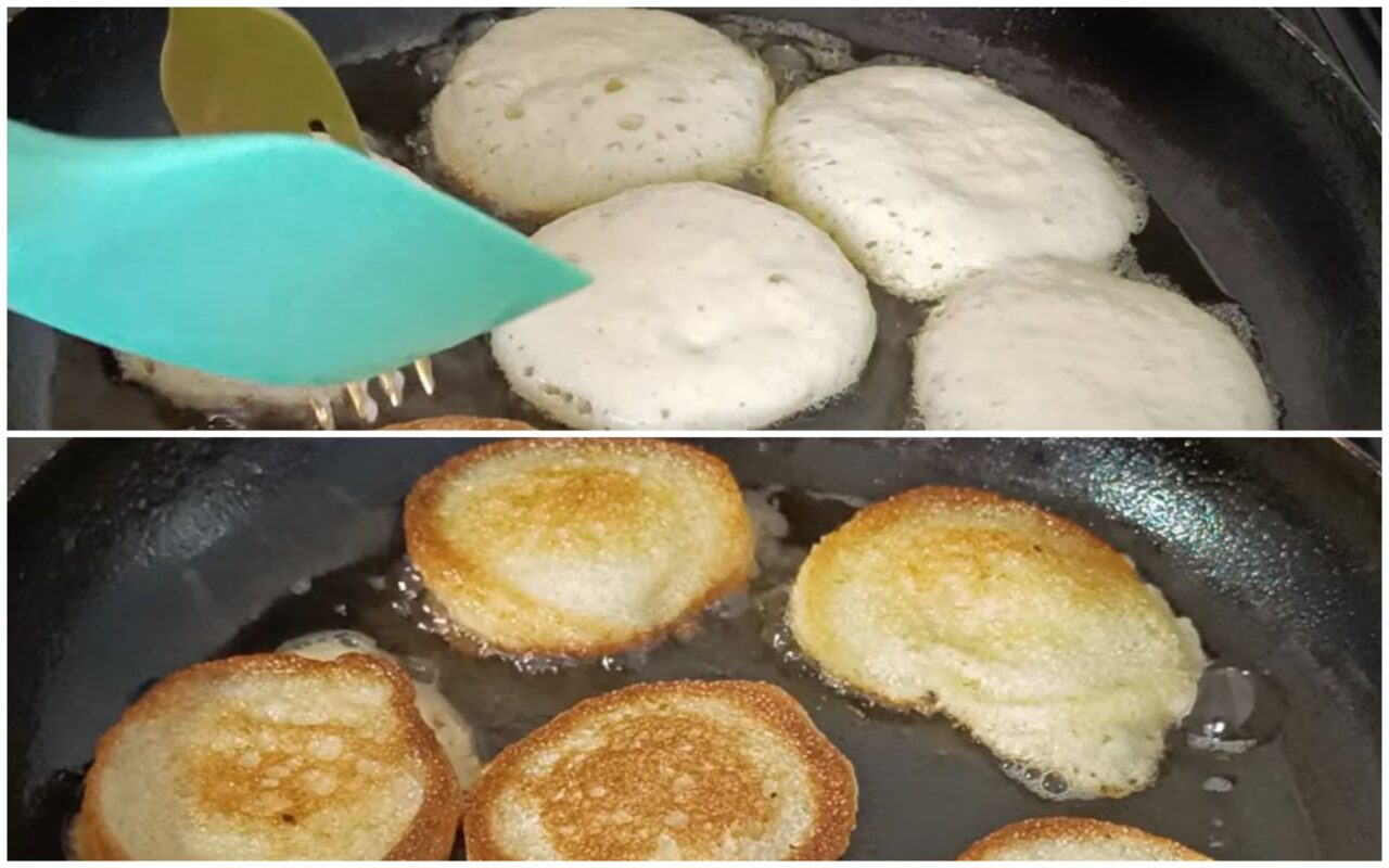 Оладки на кефірі та манці без борошна