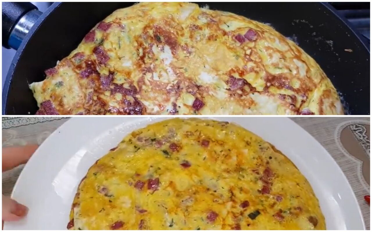 Сніданок із лаваша та яєць за 10 хвилин