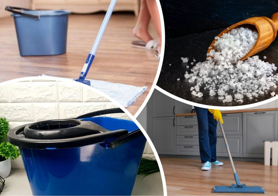Навіщо додавати сіль у воду для миття підлоги