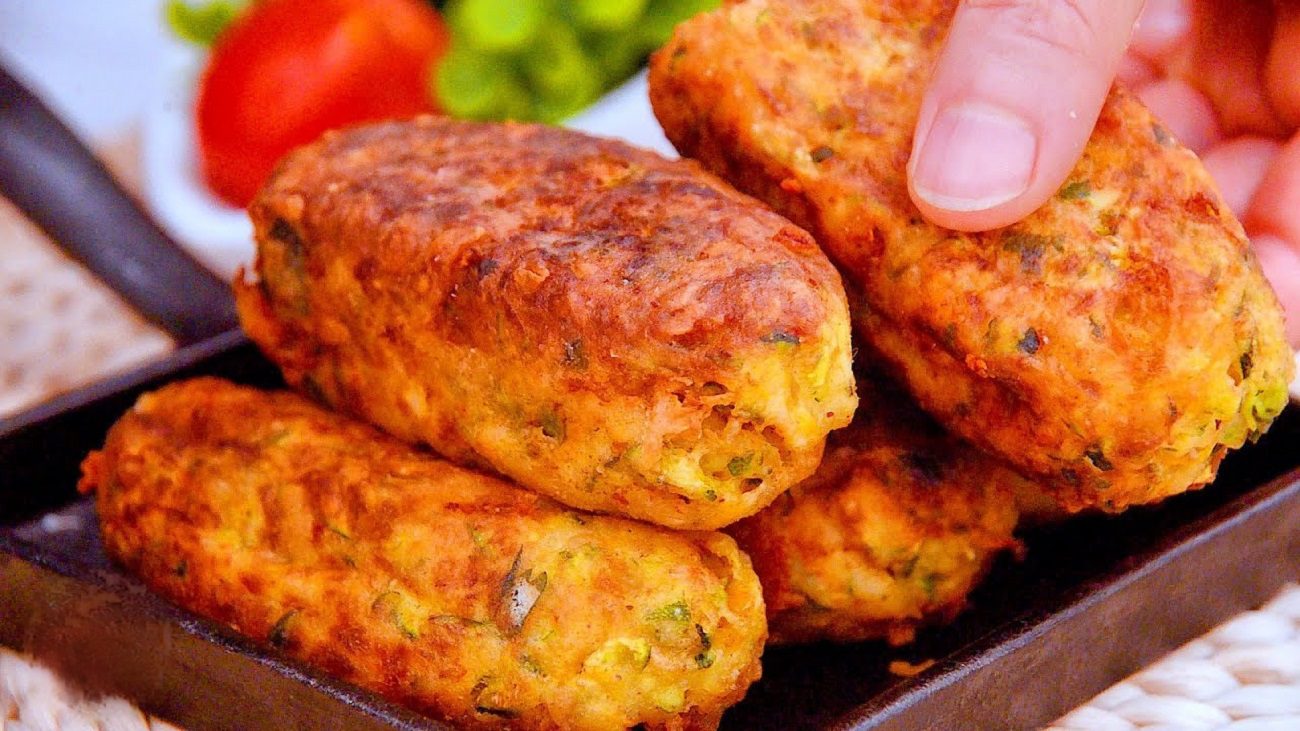 Рецепт смачних і ніжних кабачкових котлет з сиром