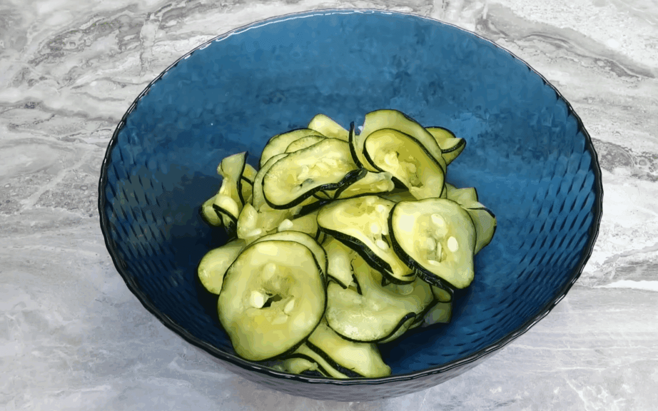 Рецепт дуже смачних смажених кабачків по-аджарськи