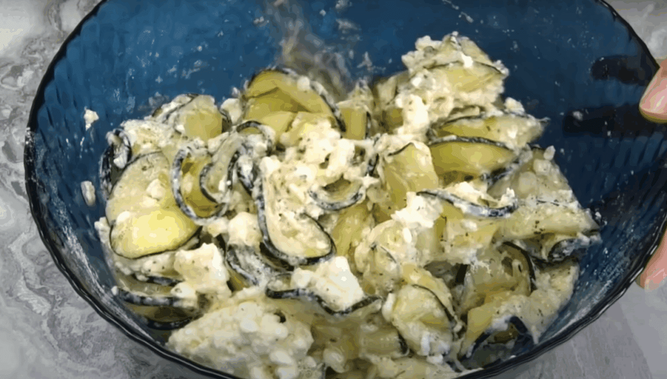 Рецепт дуже смачних смажених кабачків по-аджарськи