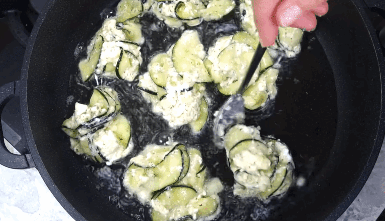 Рецепт дуже смачних смажених кабачків по-аджарськи