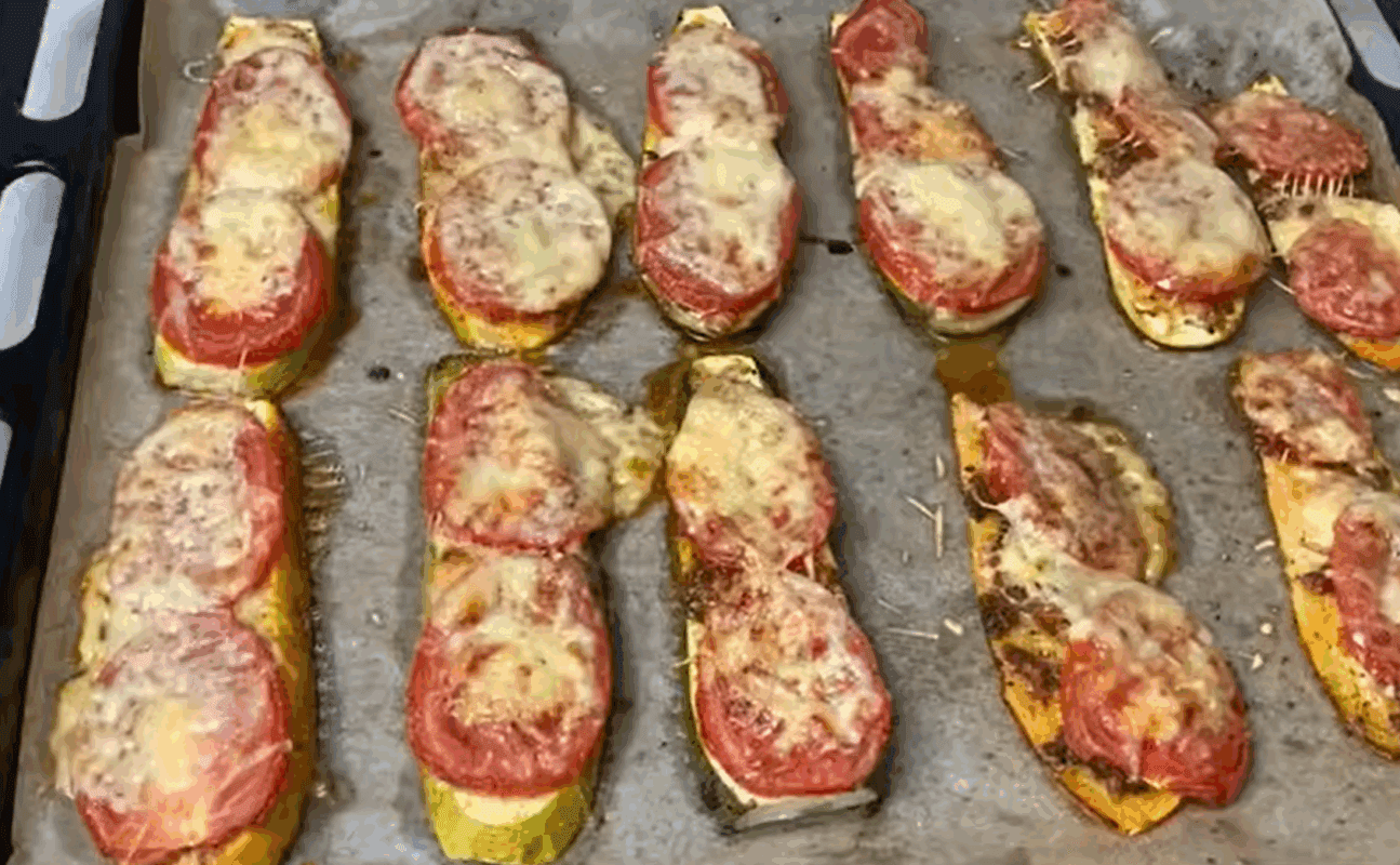 Рецепт запечених кабачків з сиром по-французьки