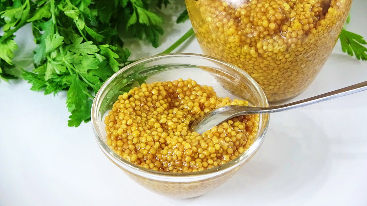 Рецепт літнього овочевого салату із маринадом з гірчичних зерен