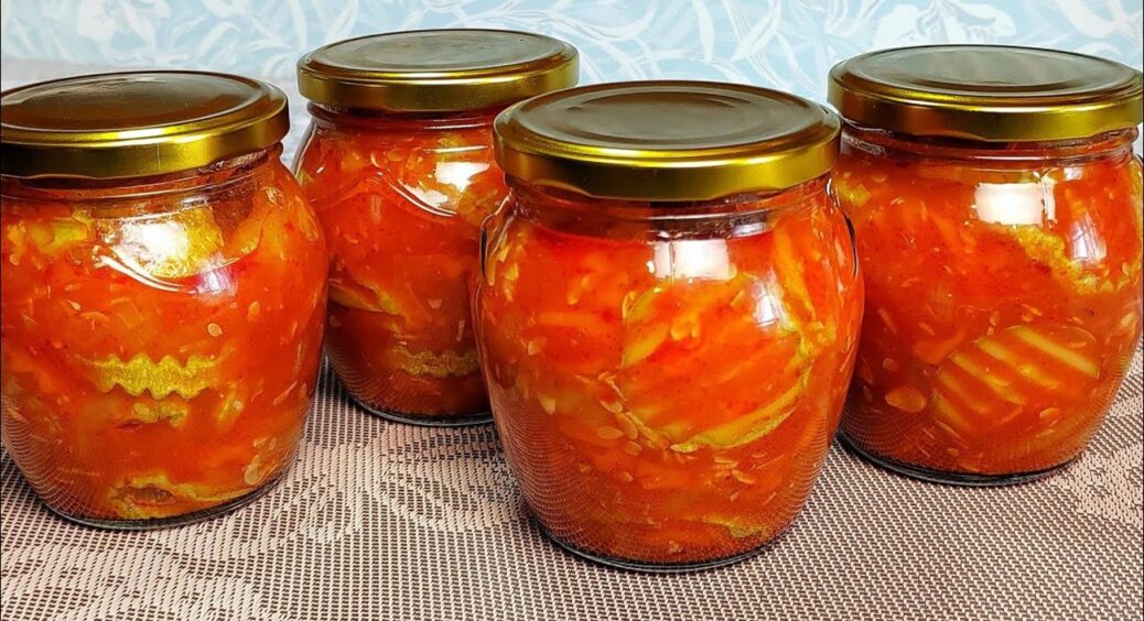 Це смакота №1: кабачки на зиму “по-царськи” — банки розлітаються миттєво 