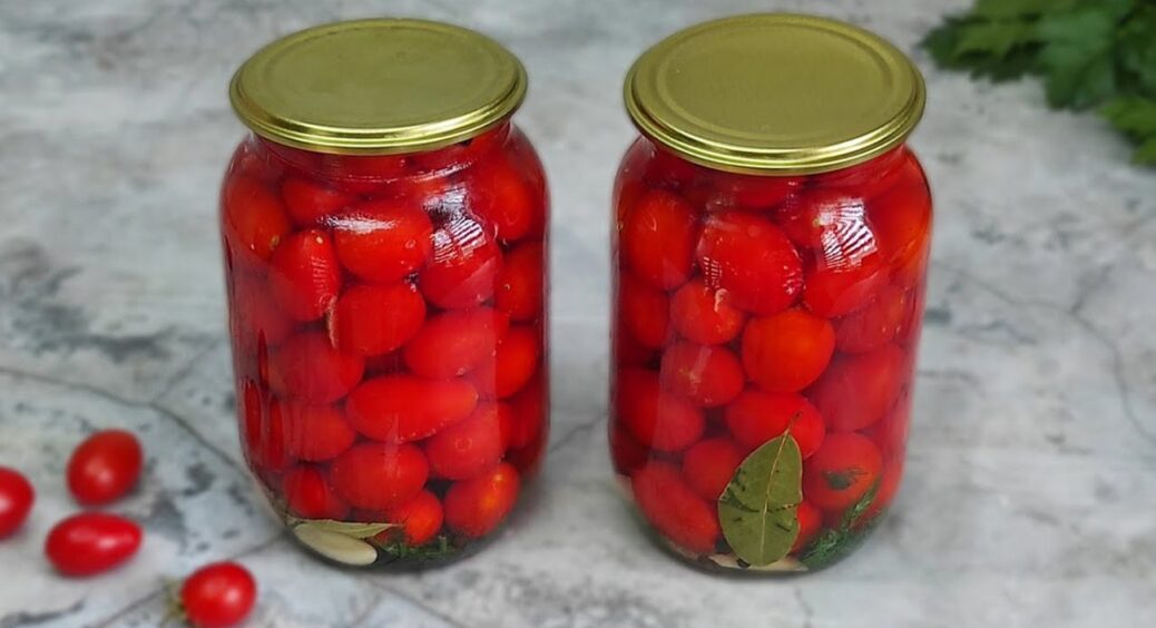 Рецепт на 1-літрові банки. Кисло-солодкі помідори чері на зиму: це “щось” із “чимось” 