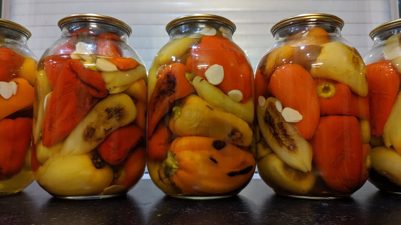 Рецепт смаженого перцю на зиму