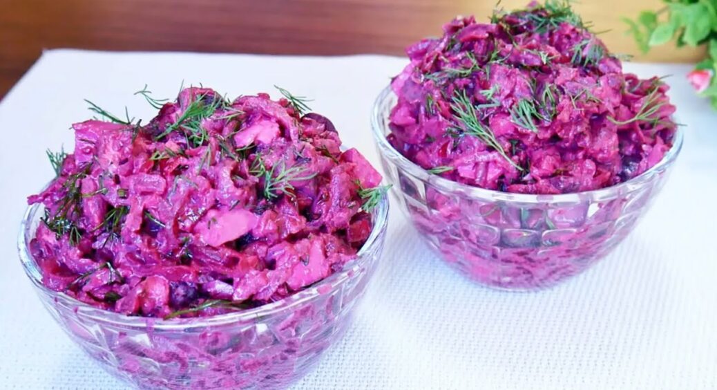 Смачніше, ніж вінегрет: салат із буряків “Фламінго” на кожен день – кияни його обожнюють 