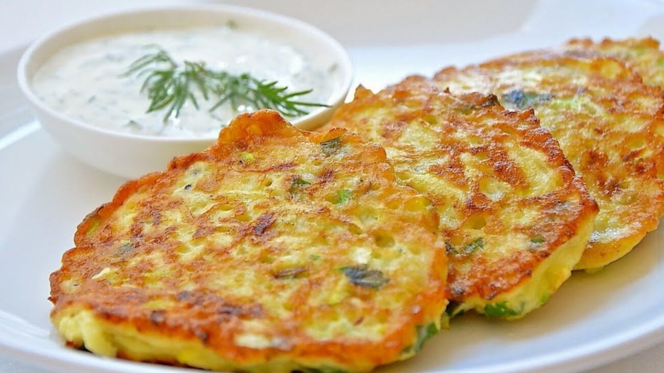 Рецепт кабачкових оладків до літнього столу