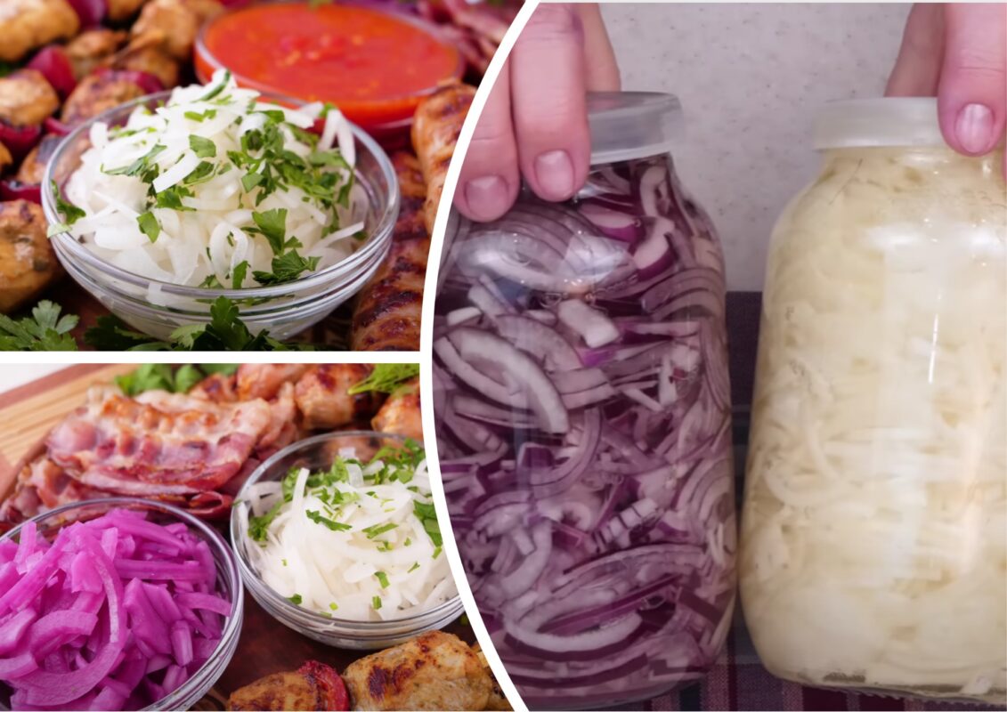 Кулінарка дала рецепт маринованої цибулі до всіх страв з м'яса, оселедця та салатів