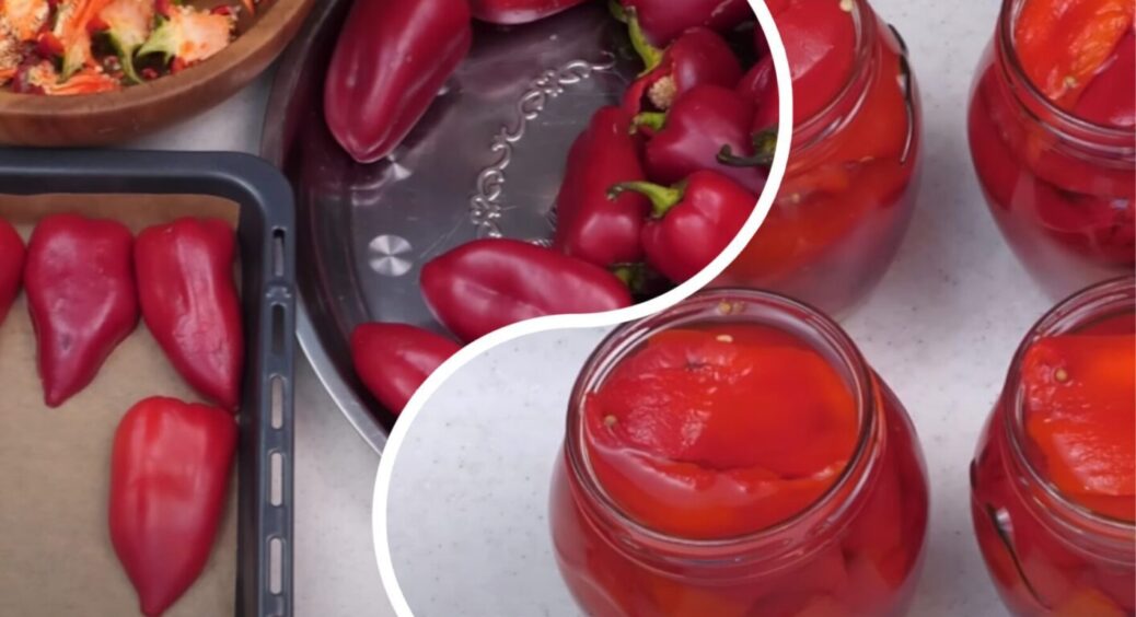 Мариновані огірки відпочивають! Ідеальна на смак та вид закуска з перцю без олії – на 1 л банку 