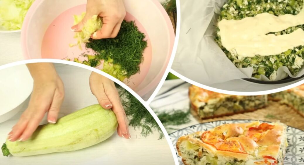 Беру кабачок + кефір та 5 хвилин часу – забудете, що таке піца, бо цей пиріг у 100 разів краще 