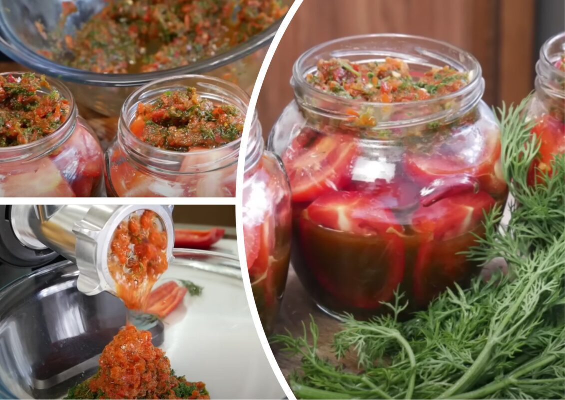 Кулінар дав рецепт закрутки на зиму з перців та томатів: по-болгарськи