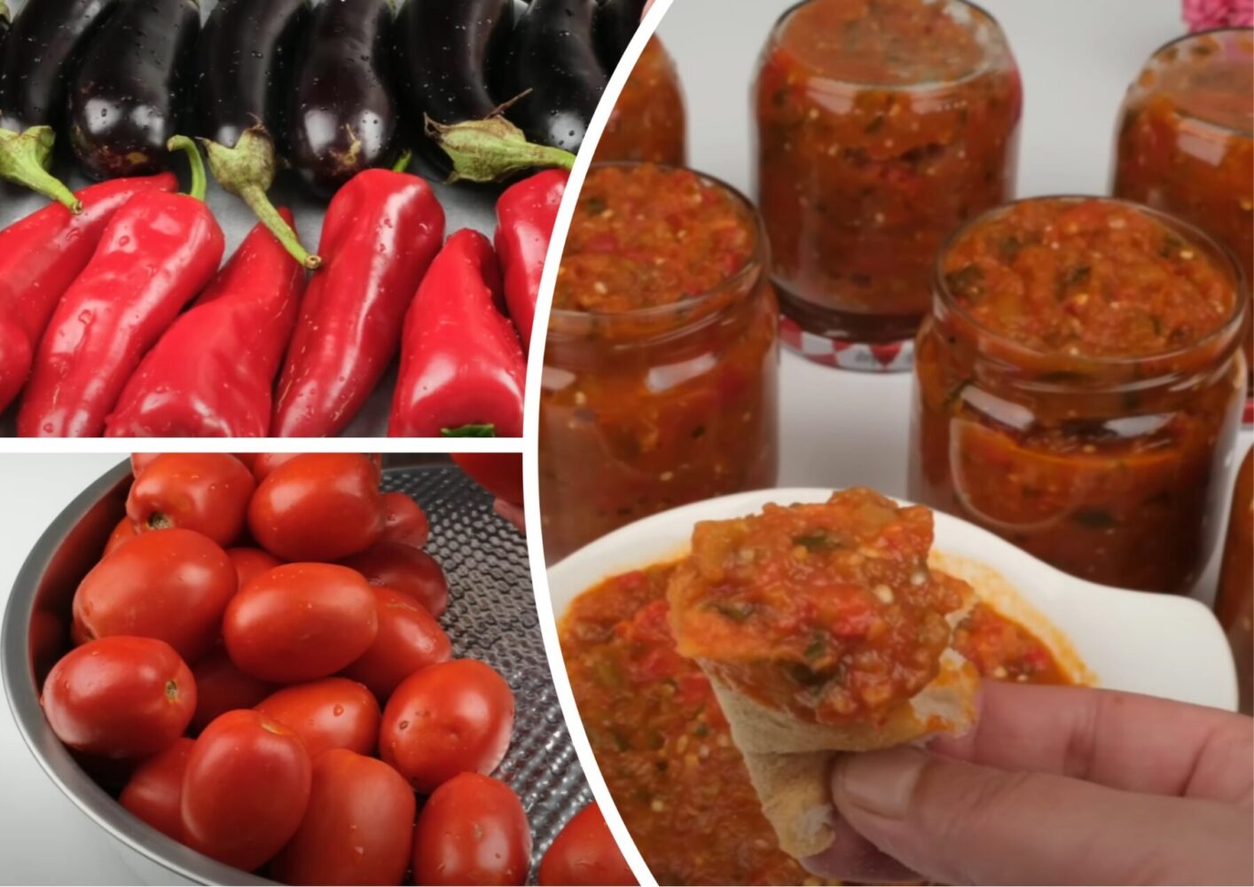 Кулінарка розповіла новий топовий рецепт ікри з баклажанів, томатів та перців