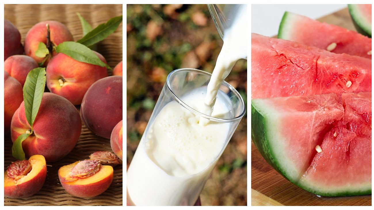 Кулінари розповіли, як зробити молочні коктейлі з кавуна, дині та персиків