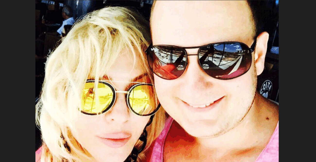 Ірина Білик із братом. Джерело: соціальні мережі