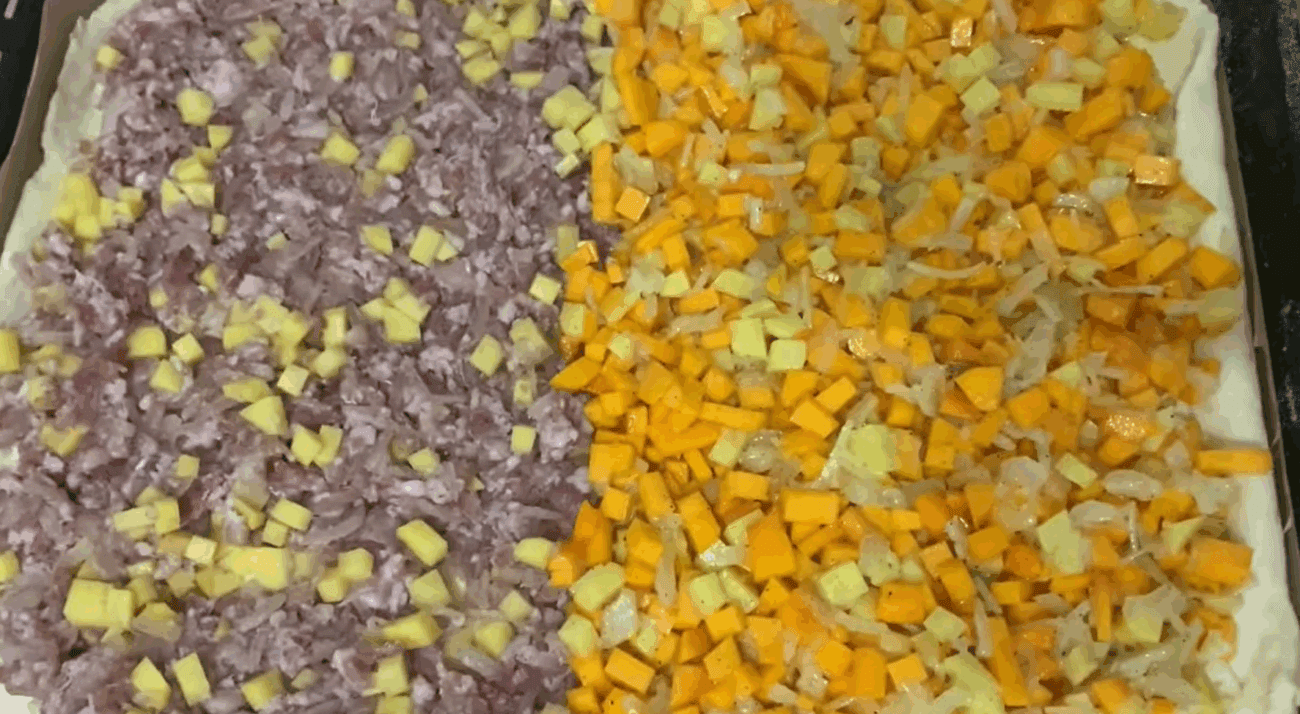 Рецепт смачного і ситного закарпатського пирога з двома начинками