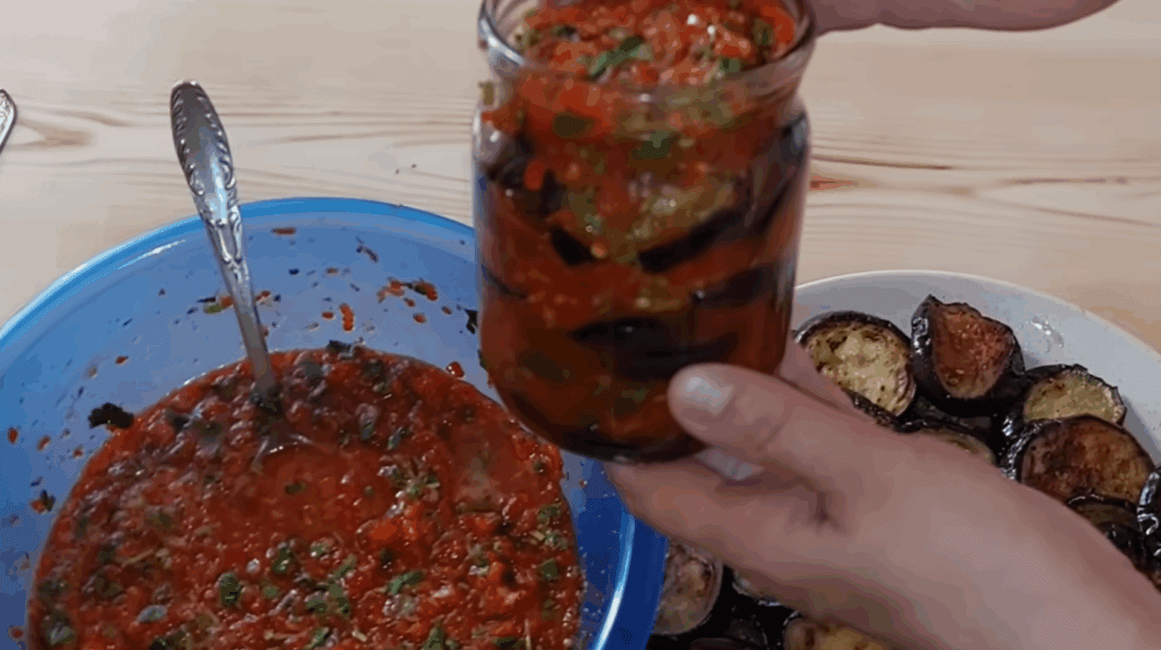 Рецепт грузинського салату з баклажанів Тбілісі на зиму