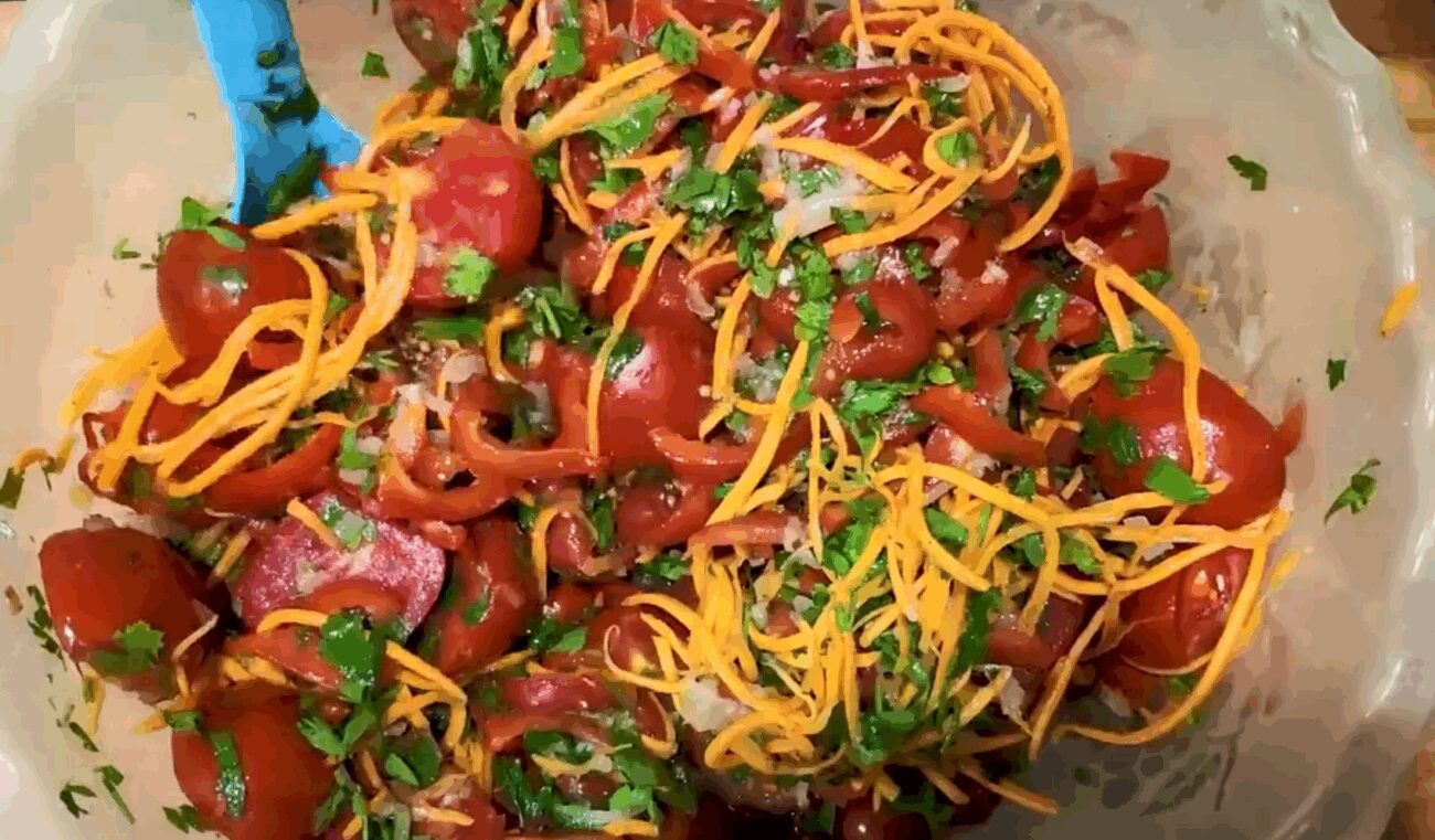 Рецепт соковитих і гострих помідорів по-турецьки на зиму