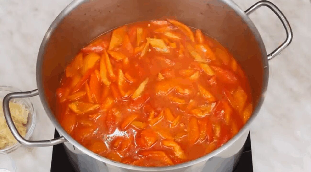 Рецепт соковитого болгарського лечо на зиму з перцю та помідорів