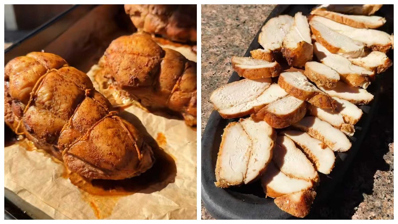 Кулінари пояснили, як приготувати смачну домашню шинку з курячого філе