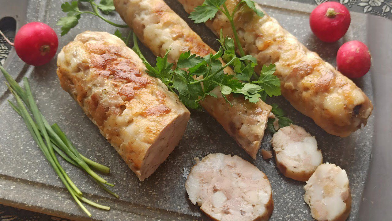 Рецепт домашньої ковбаси без кишок