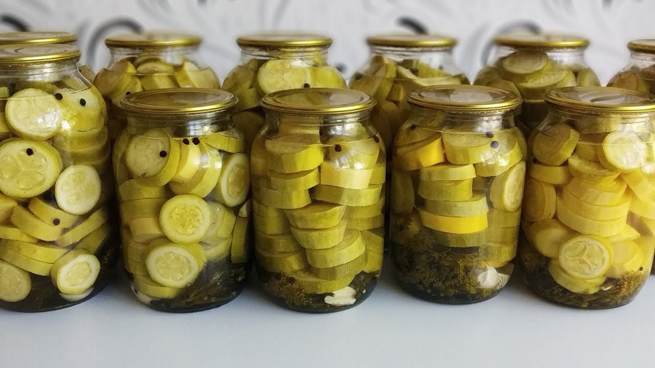 Рецепт зимових закусок із кабачків