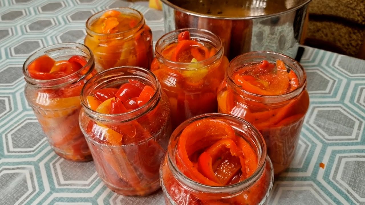 Рецепт маринованого перцю на зиму
