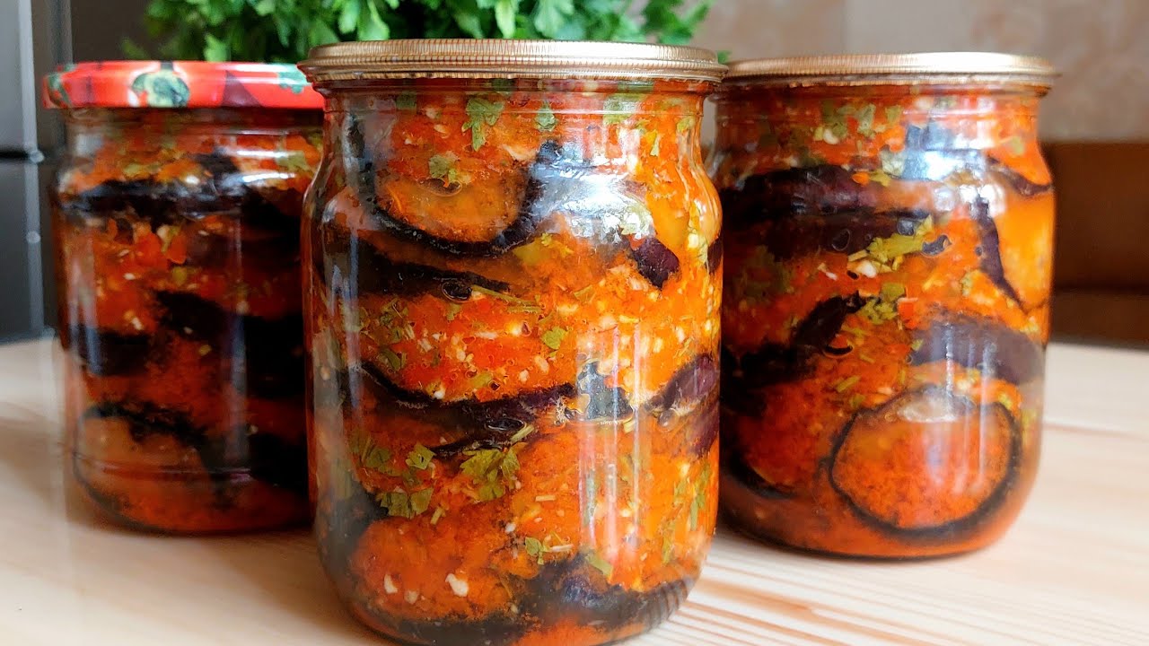 Рецепт баклажанної закуски з помідорами та солодким перцем