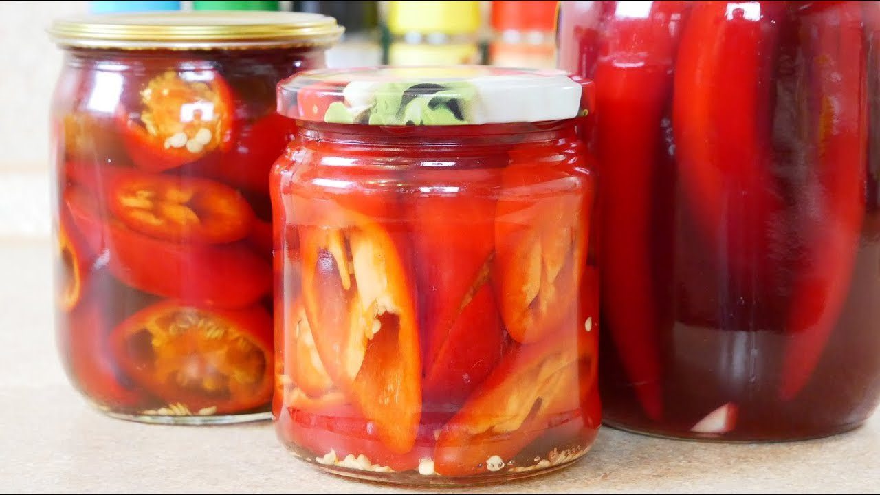 Рецепт маринованого перцю на зиму