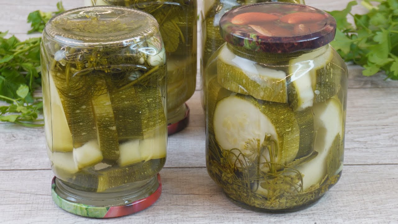 Мариновані кабачки на зиму