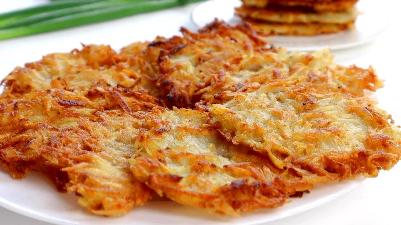 Як приготувати домашні деруни без тертки 