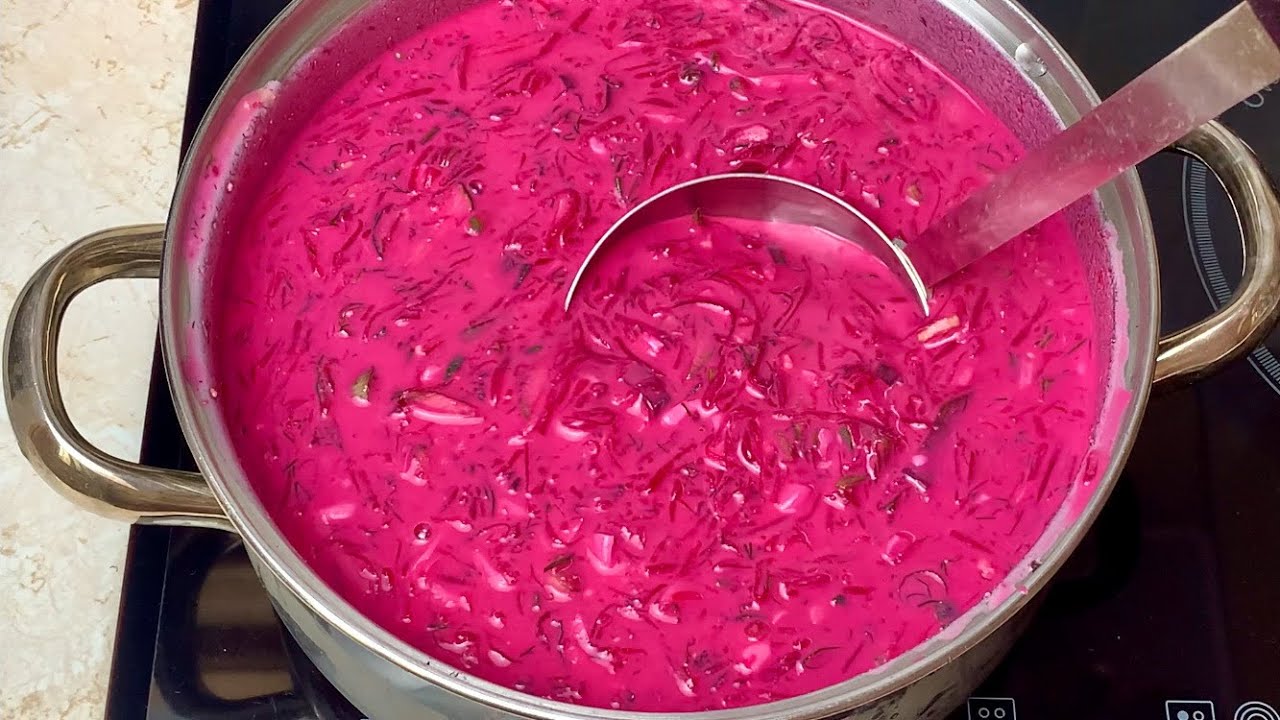 Рецепт супу із бурякової ботви