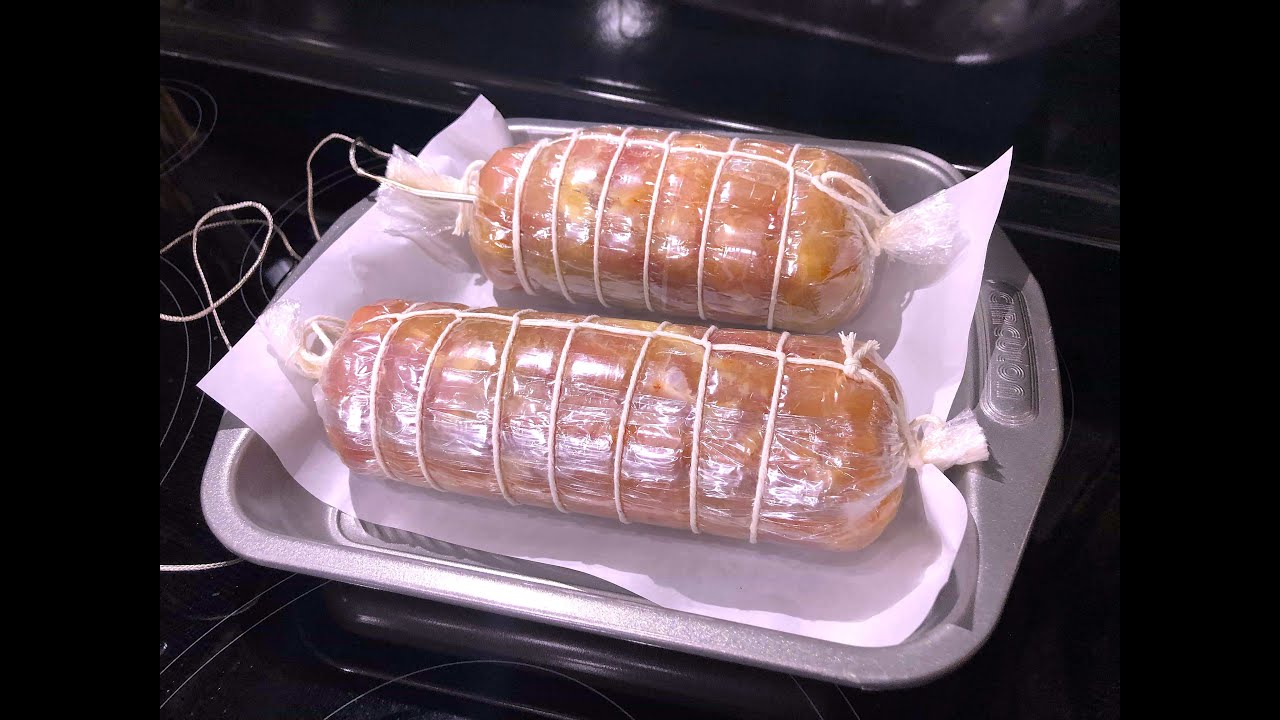 Рецепт домашньої ковбаси без кишок