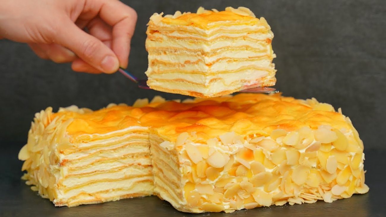 Рецепт смачного і соковитого домашнього торта Пломбір