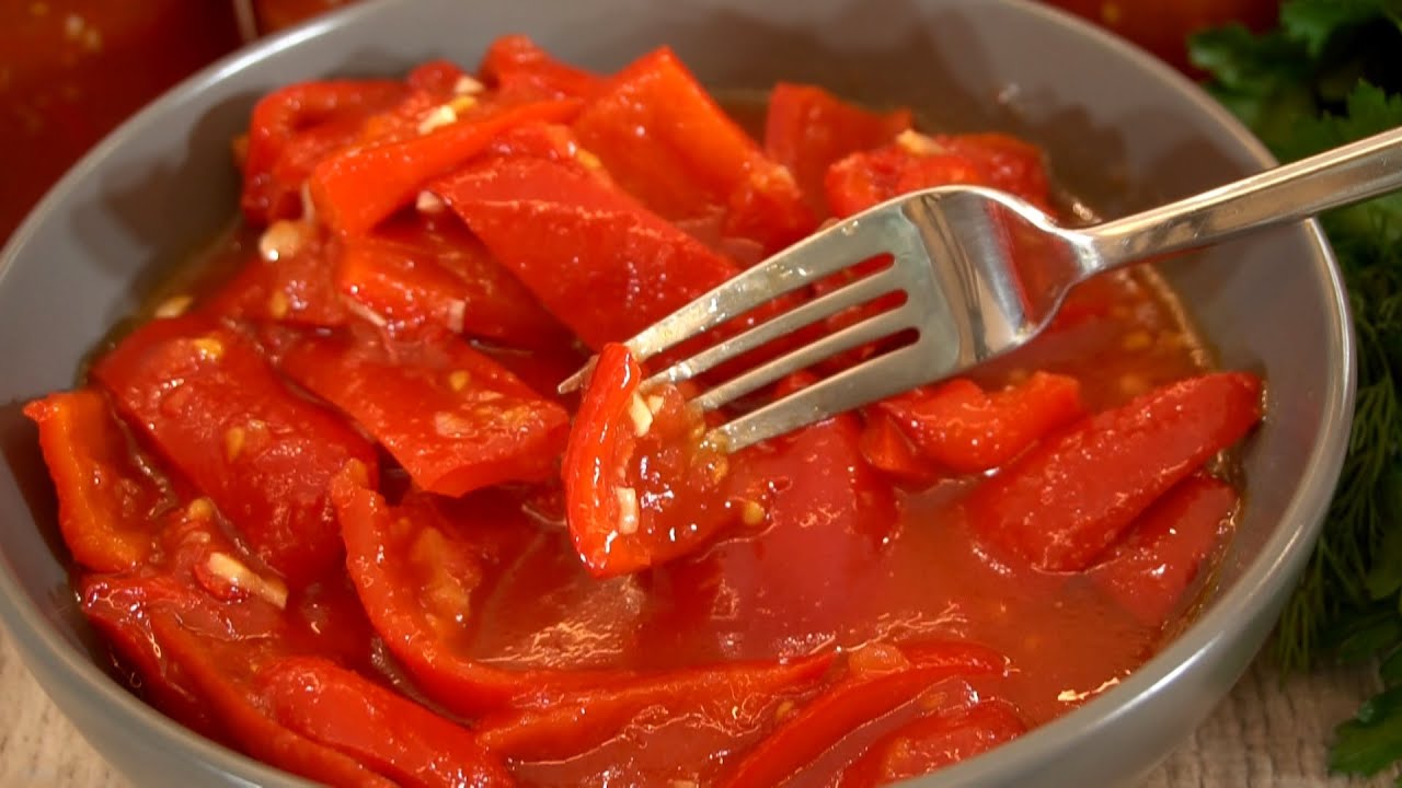 Рецепт зимового салату лечо